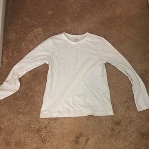 White Long-Sleeve Shirt